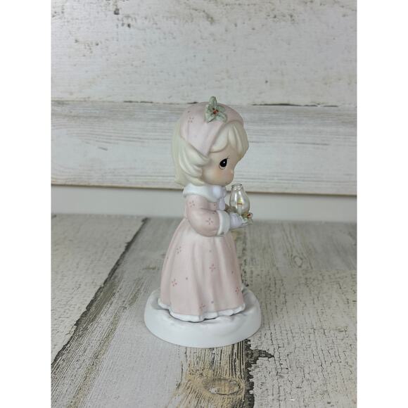 Vintage Precious moments Making spirits bright with box mint condition figurine - Picture 4 of 7